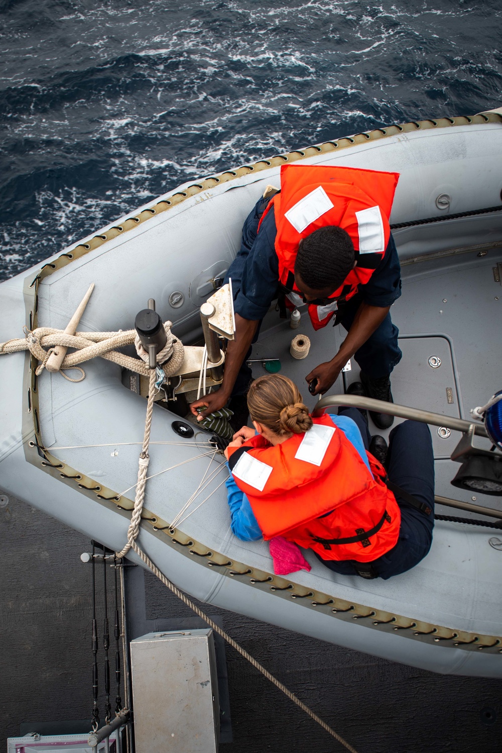 USS Bunker Hill Underway Operations