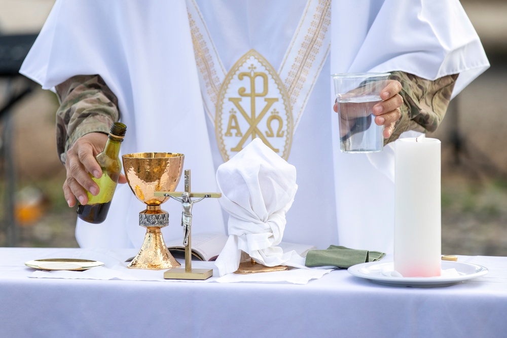 Easter service held at Erbil Air Base