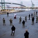 USNS Mercy Sailors Observe Easter Sunrise Service