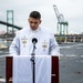 USNS Mercy Chaplain Observes Easter Sunrise Service