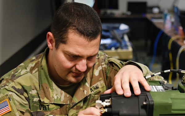 Cal Guardsmen communication link JTF 115 networking JOC to JFHQ