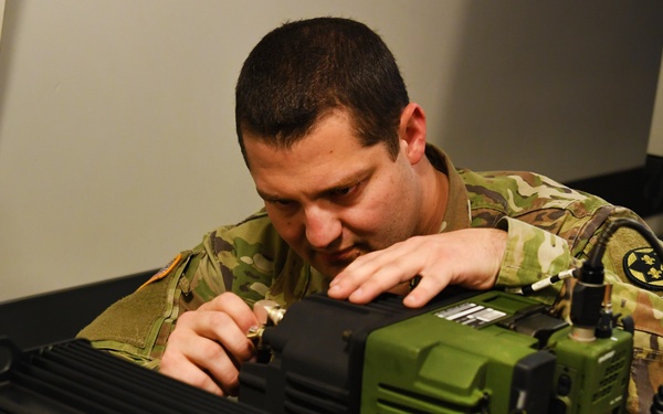 Cal Guardsmen communication link JTF 115 networking JOC to JFHQ