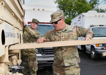 COVID-19: SOLDIERS TRANSPORT VENTILATORS FROM EMSA TO NEVADA