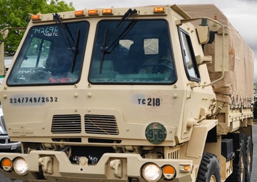 COVID-19: SOLDIERS TRANSPORT VENTILATORS FROM EMSA TO NEVADA