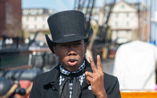 Facebook Live tour of USS Constitution