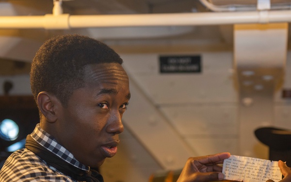 Facebook Live tour of USS Constitution