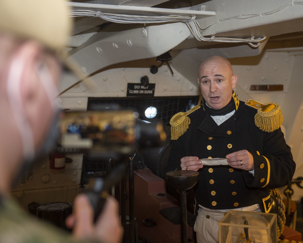 Facebook Live tour of USS Constitution Facebook Live tour of USS Constitution