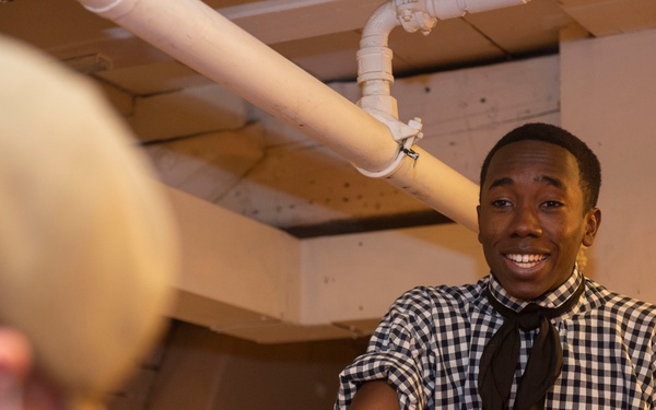 Facebook Live tour of USS Constitution