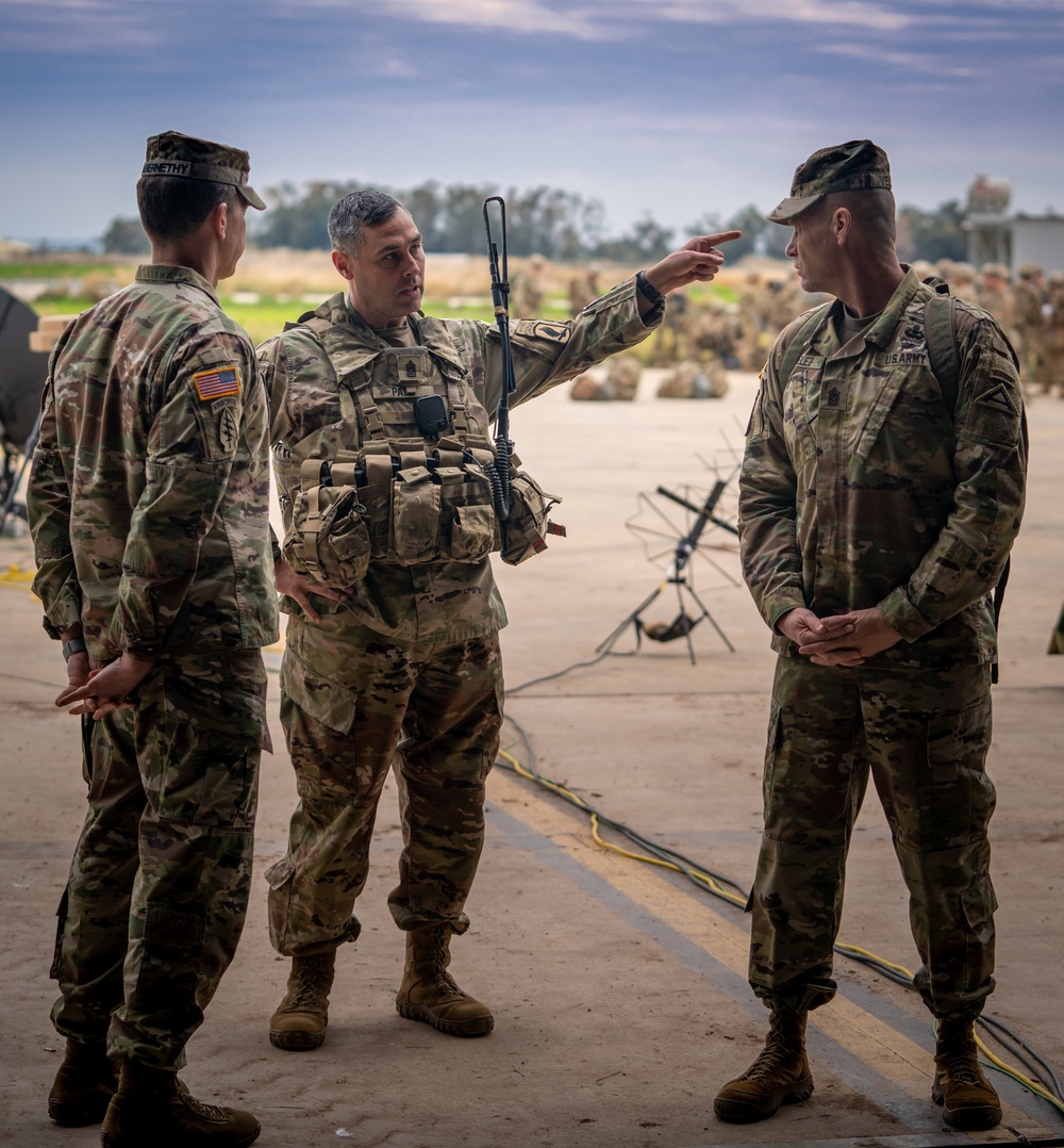 U.S. Army aviation brigade and paratroopers train on Cyprus