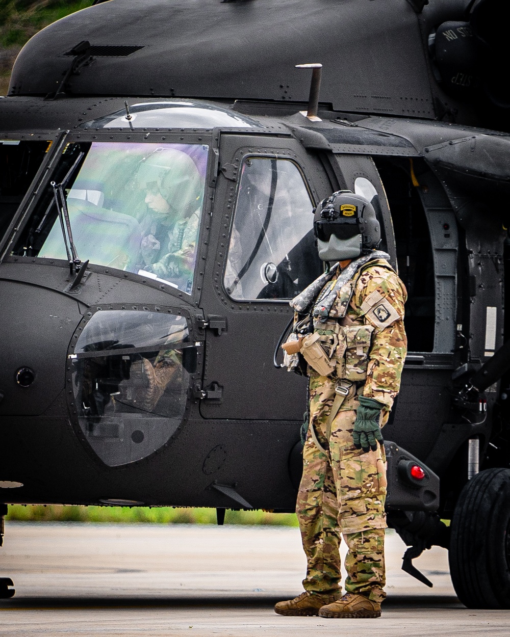 U.S. Army aviation brigade and paratroopers train on Cyprus