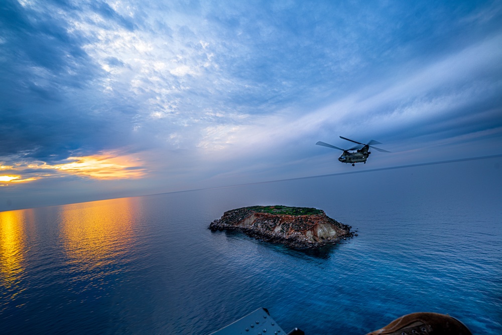 U.S. Army aviation brigade and paratroopers train on Cyprus