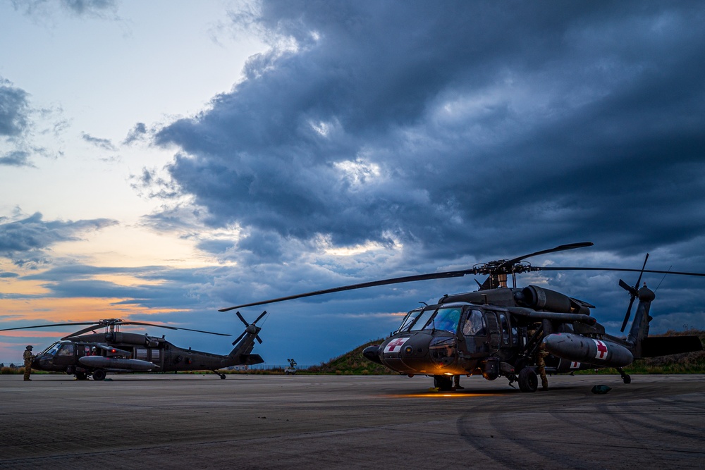 U.S. Army aviation brigade and paratroopers train on Cyprus