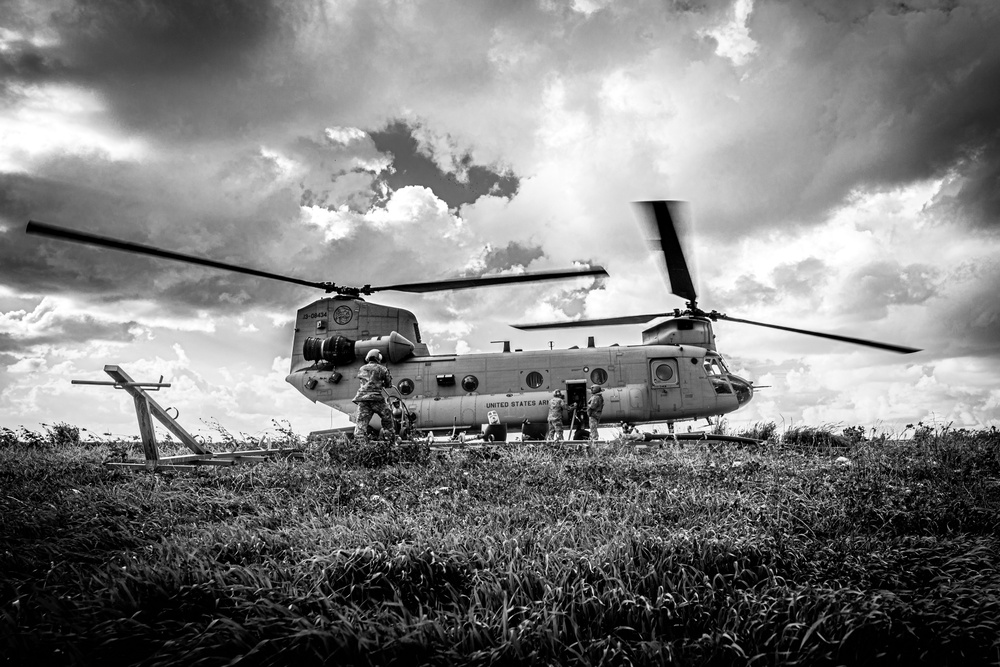 U.S. Army aviation brigade and paratroopers train on Cyprus