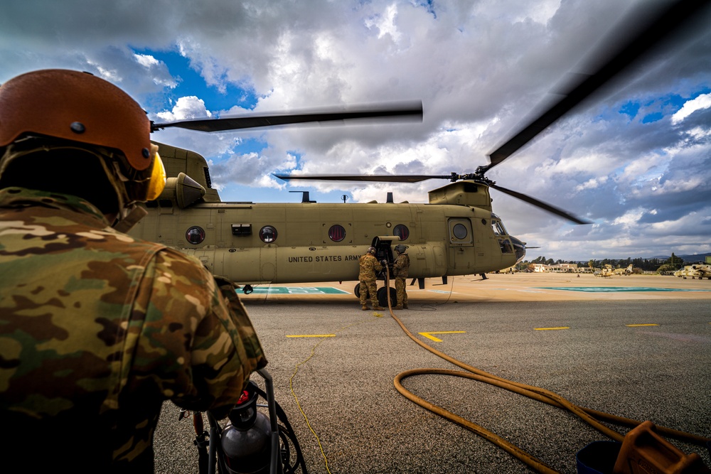 U.S. Army aviation brigade and paratroopers train on Cyprus