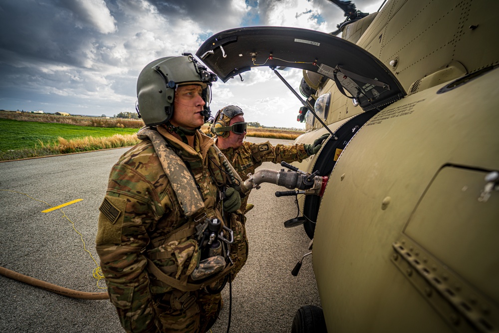 U.S. Army aviation brigade and paratroopers train on Cyprus