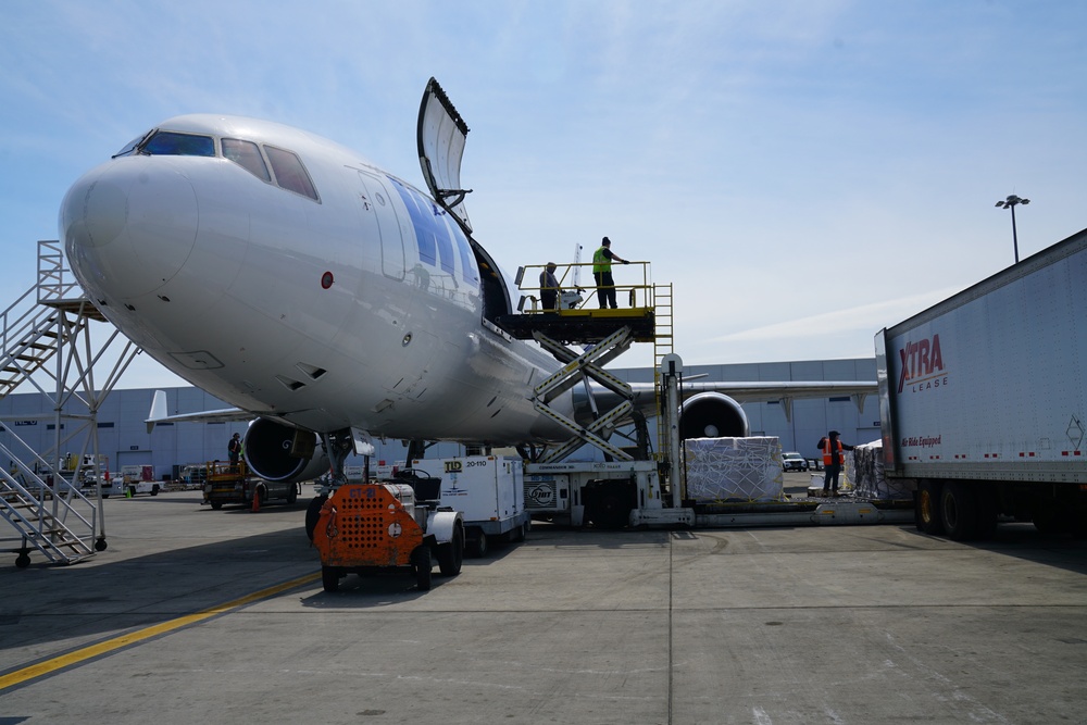 Project Airbridge Delivers supplies for Nationwide Distribution April 11