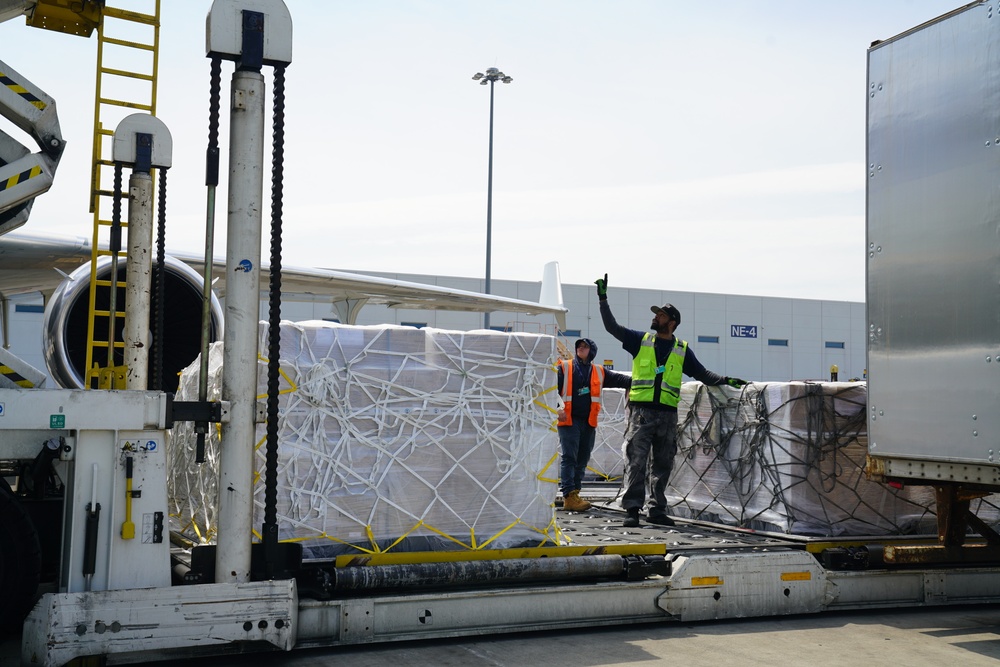 Project Airbridge Delivers supplies for Nationwide Distribution April 11