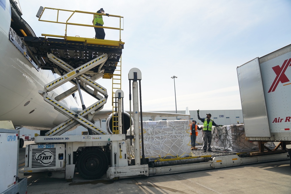 Project Airbridge Delivers supplies for Nationwide Distribution April 11