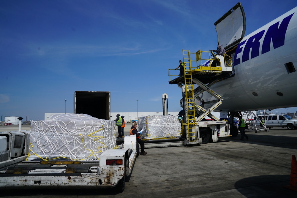 Project Airbridge Delivers supplies for Nationwide Distribution April 11