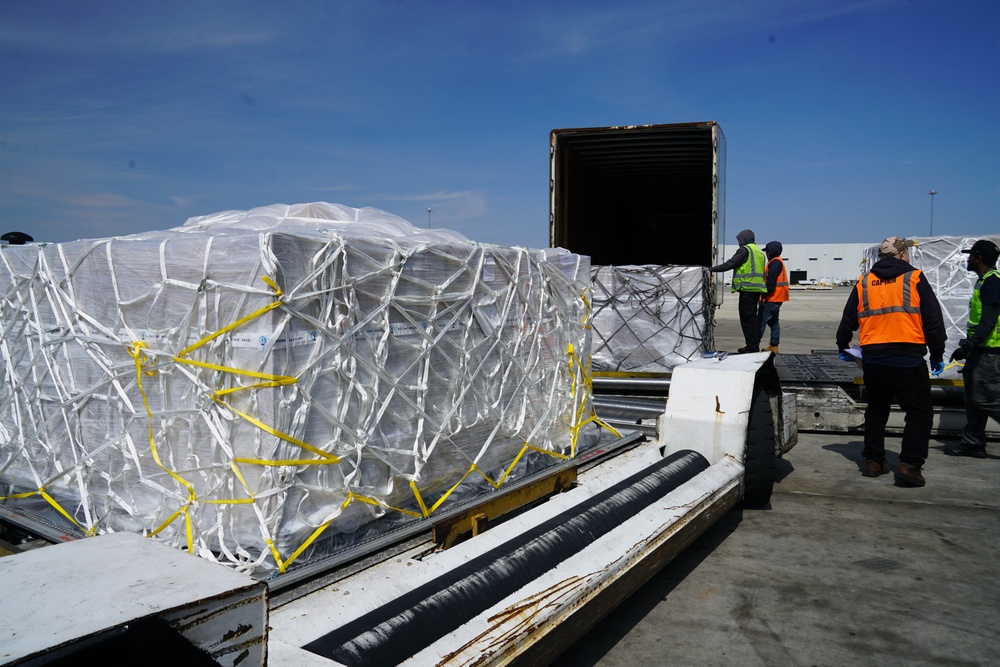 Project Airbridge Delivers supplies for Nationwide Distribution April 11