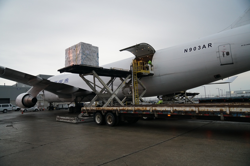 Project Airbridge Delivers supplies for Nationwide Distribution April 11