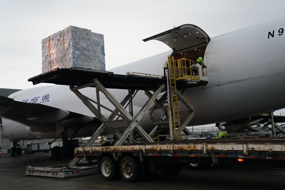 Project Airbridge Delivers supplies for Nationwide Distribution April 11