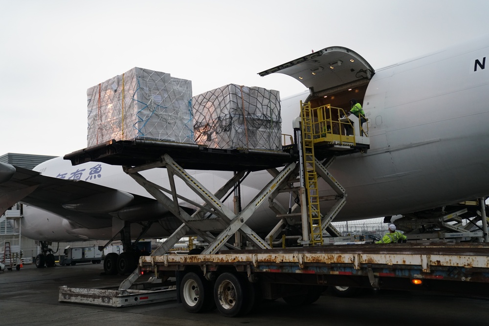 Project Airbridge Delivers supplies for Nationwide Distribution April 11