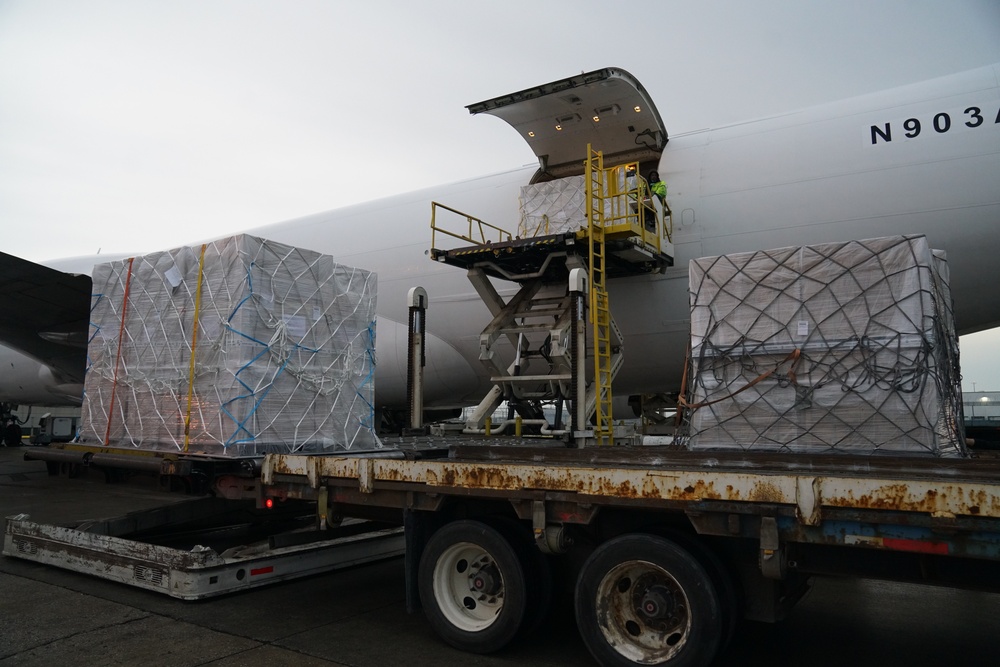 Project Airbridge Delivers supplies for Nationwide Distribution April 11