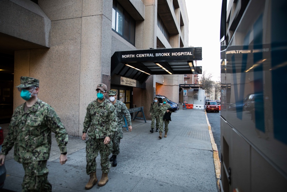 Navy Medical Providers to Aid NYC Hospitals