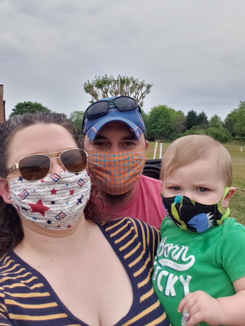 Toddler Face Masks Made for Robins AFB Family