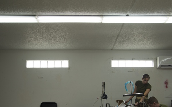 3rd Medical Battalion Sailors prepare intensive care unit for USS Roosevelt Sailors