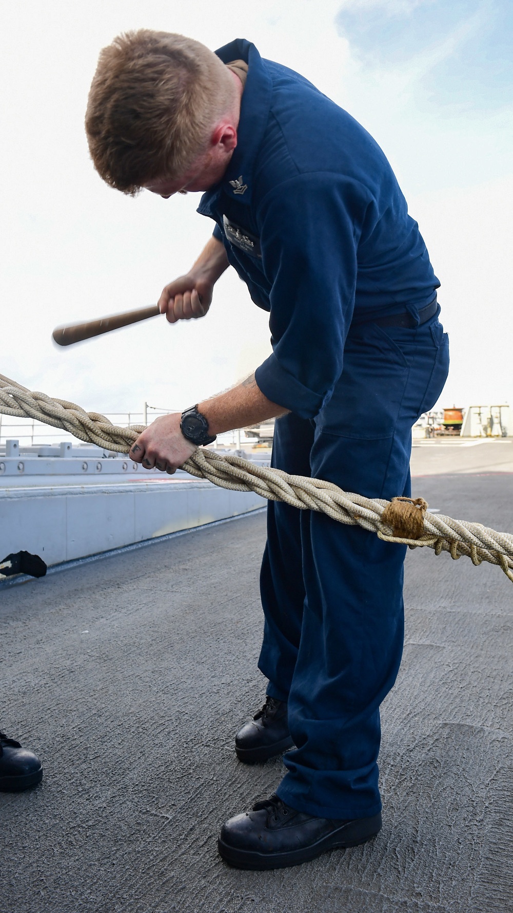 San Jacinto Conducts Operations in the Atlantic