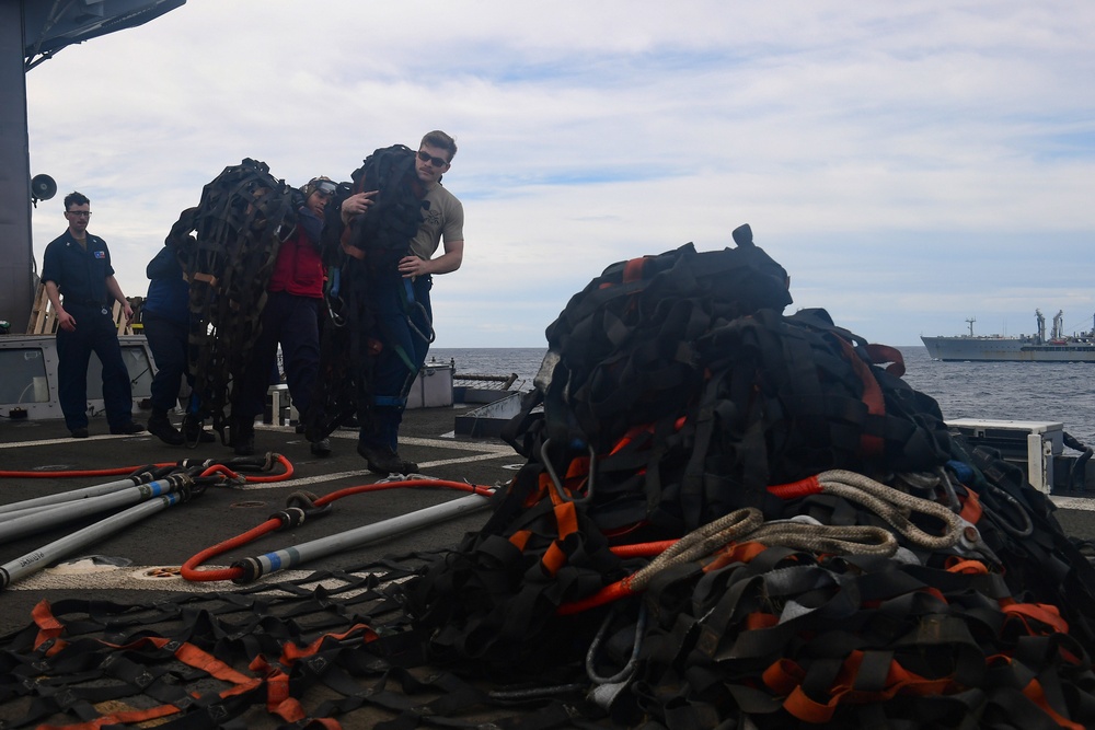 San Jacinto Conducts Operations in the Atlantic