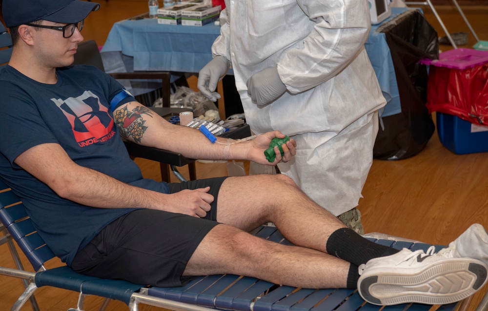 52nd FW hosts blood drive, provides blood to U.S. forces in Europe, Africa, deployed locations