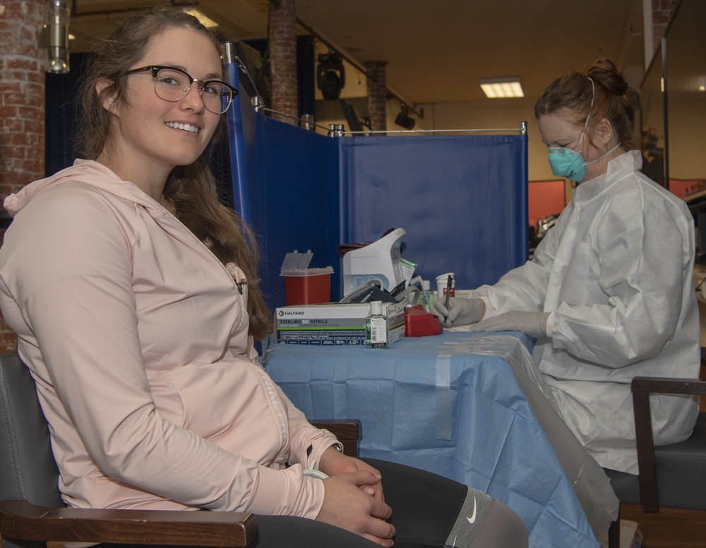 52nd FW hosts blood drive, provides blood to U.S. forces in Europe, Africa, deployed locations