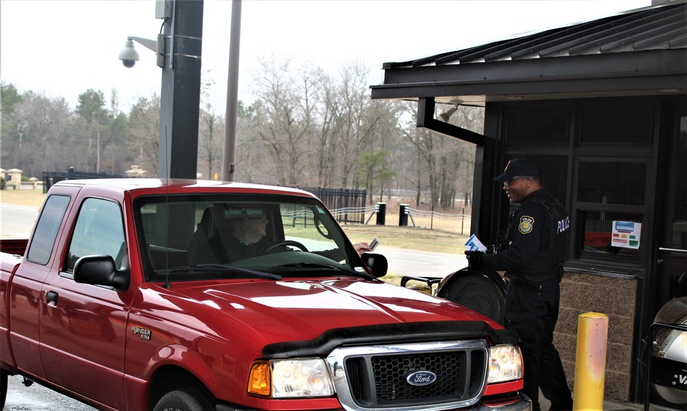 Fort McCoy police stepping up to continue mission through pandemic response