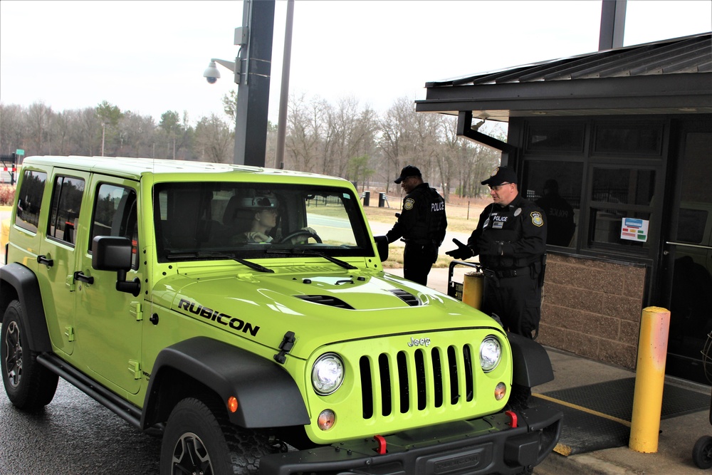 Fort McCoy police stepping up to continue mission through pandemic response