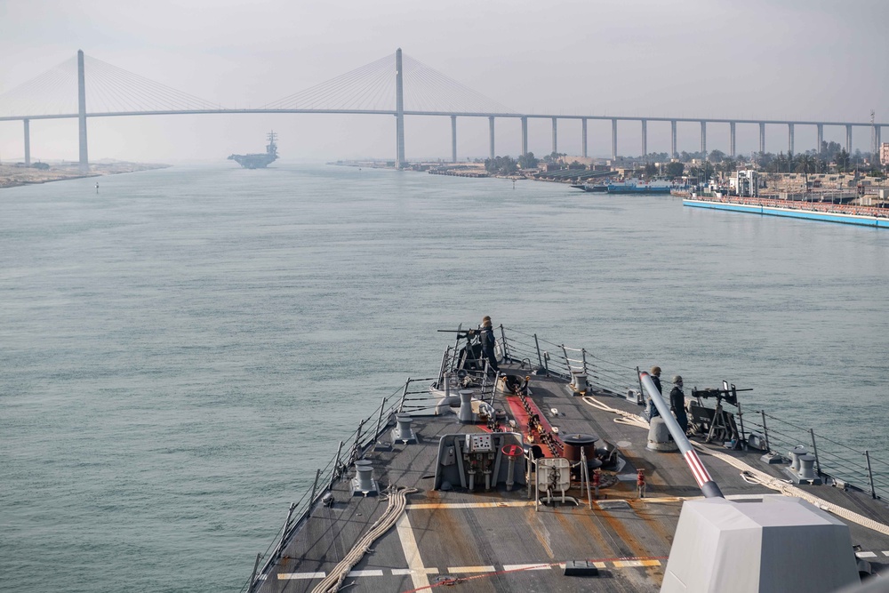 Truxtun Conducts Operations in the 5th Fleet Area of Operations