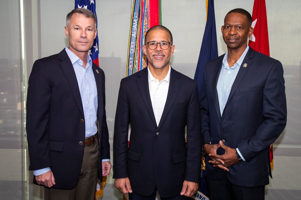 Congressman Anthony Brown Visits AFC