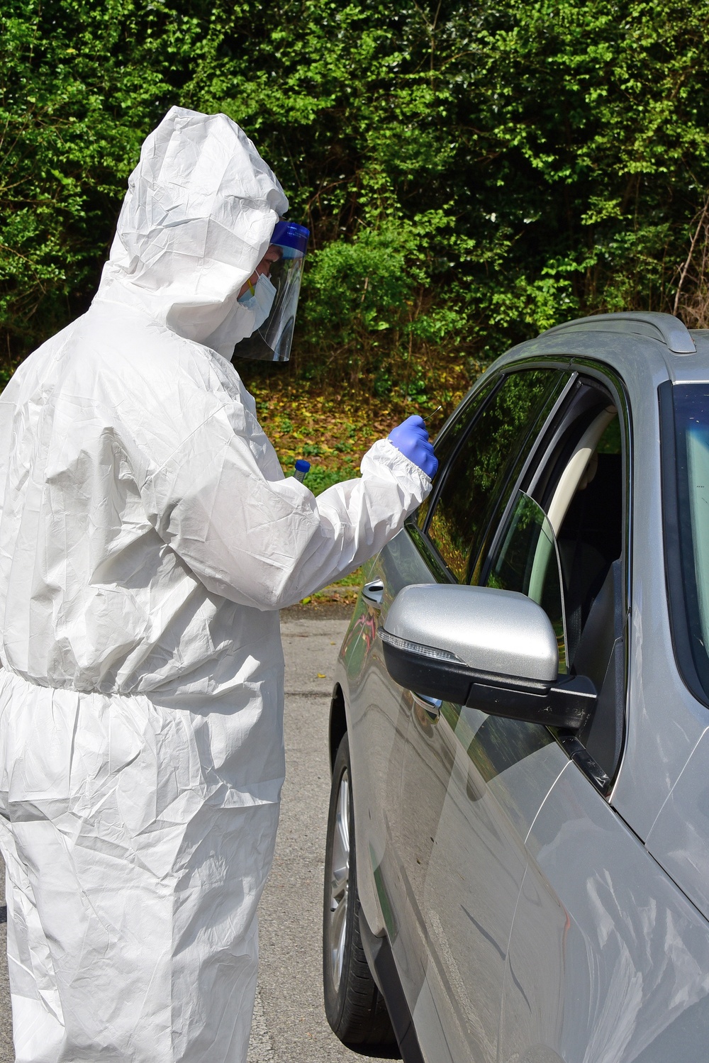 Tennessee National Guard tests patients for COVID-19