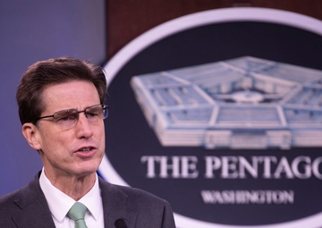 The Honorable Dana Deasy, and Air Force Lt. Gen. B.J. Shwedo, hold Press Conference on COVID-19