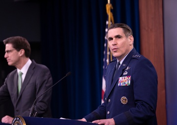 The Honorable Dana Deasy, and Air Force Lt. Gen. B.J. Shwedo, hold Press Conference on COVID-19