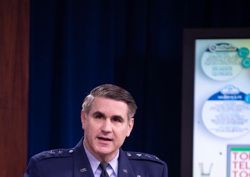 The Honorable Dana Deasy, and Air Force Lt. Gen. B.J. Shwedo, hold Press Conference on COVID-19