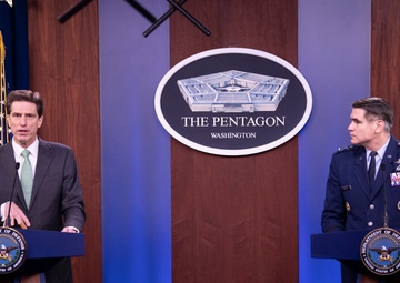 The Honorable Dana Deasy, and Air Force Lt. Gen. B.J. Shwedo, hold Press Conference on COVID-19