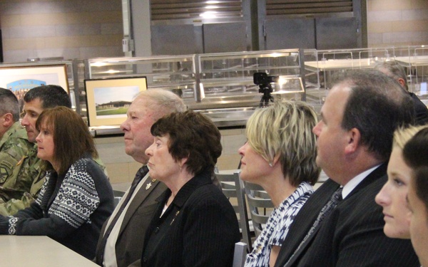 Fort McCoy NCO Academy Dining Facility Ribbon Cutting Ceremony.