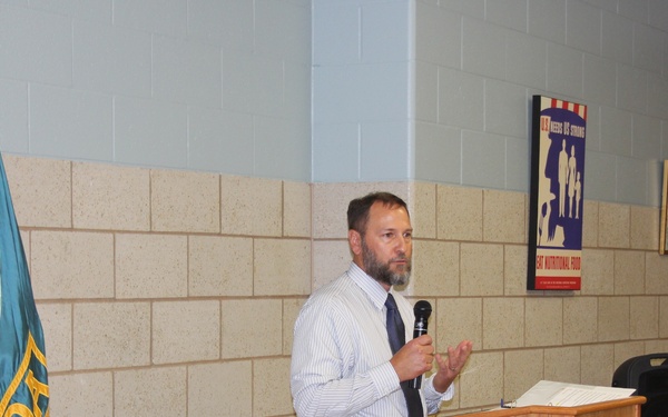 Fort McCoy NCO Academy Dining Facility Ribbon Cutting Ceremony.