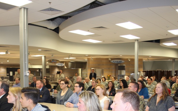 Fort McCoy NCO Academy Dining Facility Ribbon Cutting Ceremony.