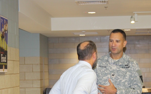 Fort McCoy NCO Academy Dining Facility Ribbon Cutting Ceremony.