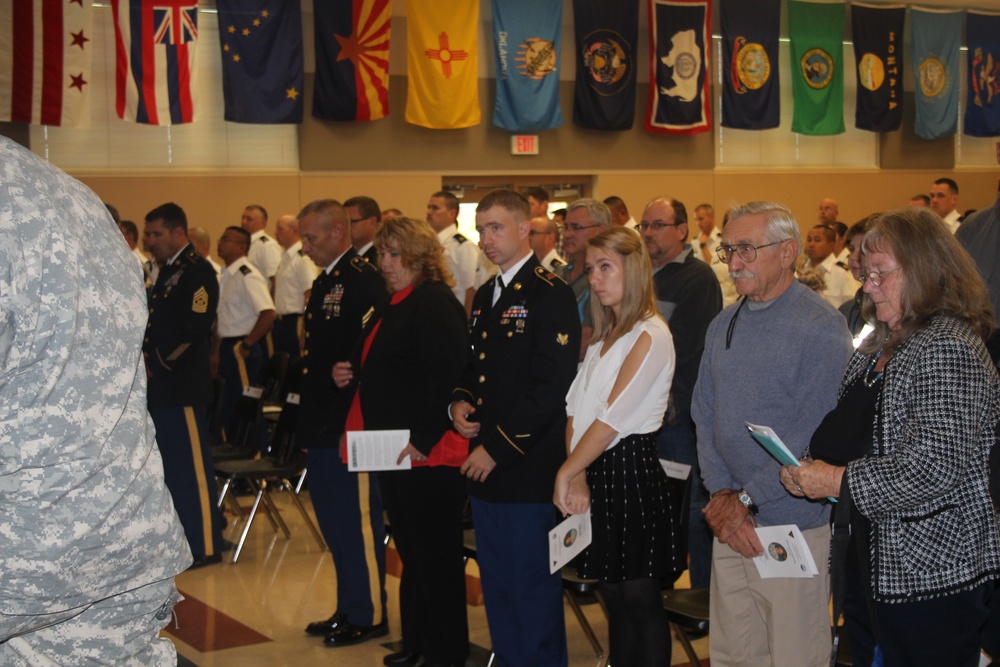 Fort McCoy NCO Academy MSG Leamons Retirement Ceremony.