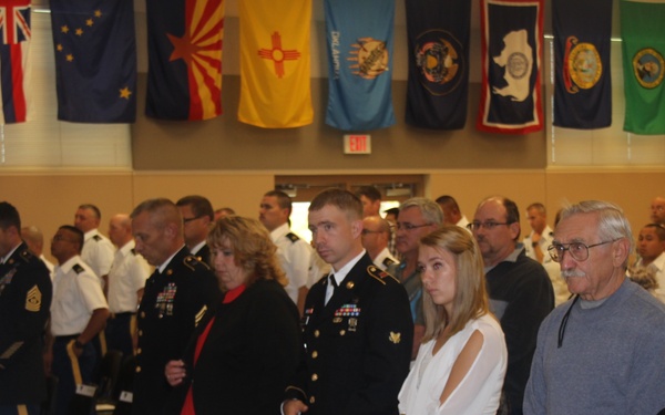 Fort McCoy NCO Academy MSG Leamons Retirement Ceremony.